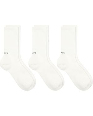 WTAPS Skivvies Socks - White