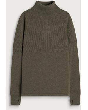 Barbour X Norbit Funnel Neck Sweater - Green