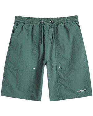 Uniform Bridge Nylon Trail Shorts - Green