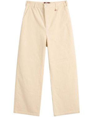 Late Checkout Corduroy Work Trousers - Natural