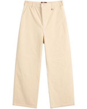 Late Checkout Corduroy Work Trousers - Natural
