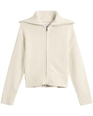 Samsøe & Samsøe Sajasmin Zip Up Jacket - White