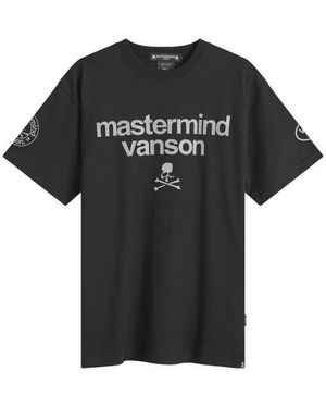 MASTERMIND WORLD X Vanson T-Shirt - Black