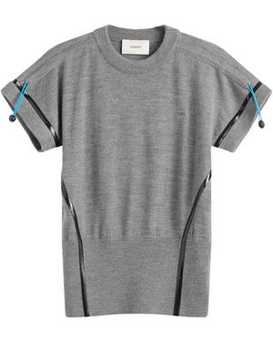 Coperni Tech Merino Polo - Grey