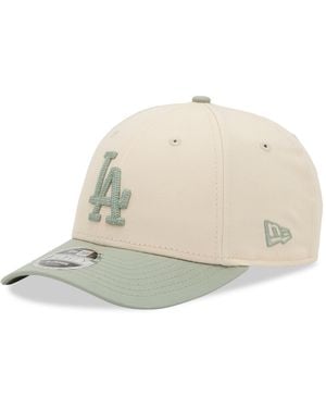 KTZ La Dodgers Side Script 9Forty Adjustable Cap - Natural