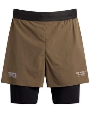 Pas Normal Studios T.K.O. Balance 2-In-1 Shorts - Green