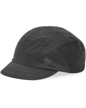 Goldwin Compact Run Mesh Cap - Black