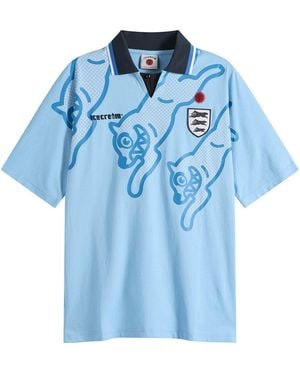 ICECREAM Running Dog Football Shirt - Blue