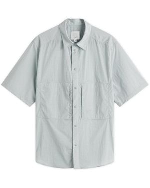 CAYL Check 2 Pocket Short Sleeve Shirt - Blue