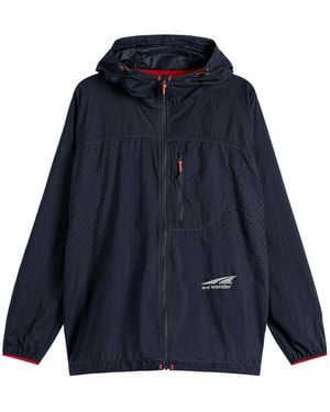 and wander X Altra Ventilation Wind Jacket - Blue