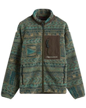 thisisneverthat Sp Sherpa Fleece Jacket - Green