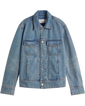 Ami Paris Trucker Jacket - Blue