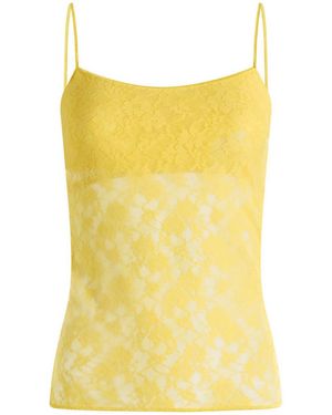 Fruity Booty Lace Vest - Yellow