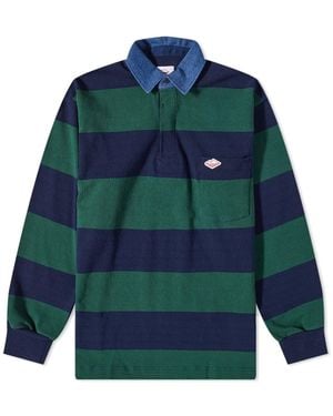 Battenwear Pocket Rugby Shirt - Green