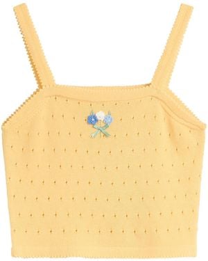 RIXO London Perla Top - Yellow