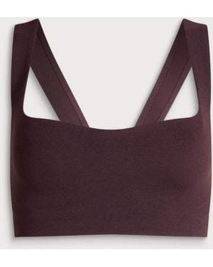 Nike Skims Infinasoft Square-Neck Racerback Bra - Purple