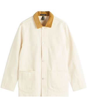Drake's Western Chore Jacket - White