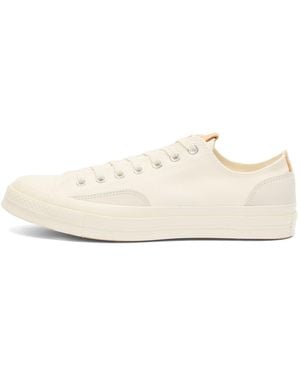 Converse Chuck Taylor 1970S Canvas-Suede Ox Sneaker - White