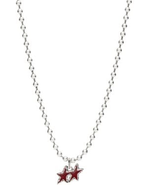 Twojeys Melted Stars Ball Necklace - Metallic