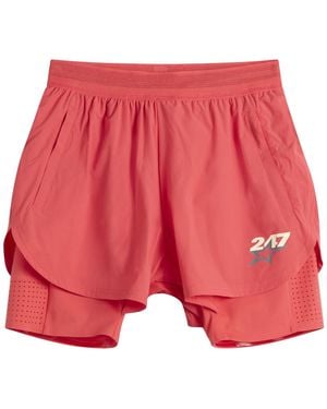 REPRESENT 247 Hybrid Short - Red