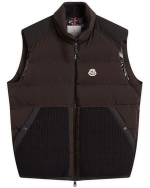 Moncler Larci Rip Stop Vest - Black