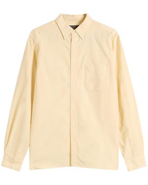 Beams Plus Button Down Oxford Shirt - Natural