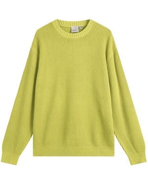 Gramicci Cotton Knit Sweater - Green