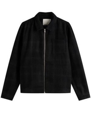 YMC Bowie Check Jacket - Black