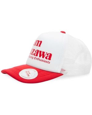 Team Ikuzawa Mesh Trucker Cap - White