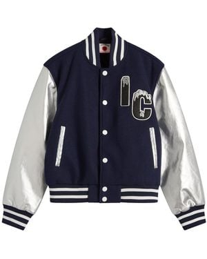 ICECREAM Cherry Varsity Jacket - Blue
