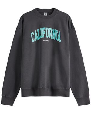 Sporty & Rich California Crewneck - Grey