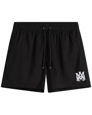Amiri Ma Core Logo Swim Trunk - Black