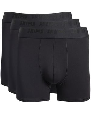 Skims Stretch Boxer Brief 3" - Black