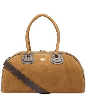 adidas X Wales Bonner Suede Bowling Bag - Brown