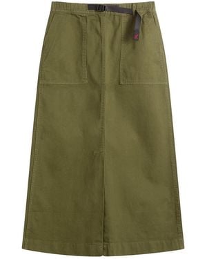 Gramicci Midi Baker Skirt - Green