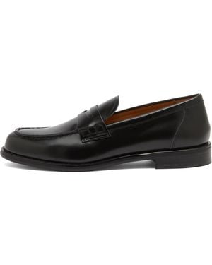 Vagabond Shoemakers Linn Polished Leather Penny Loafer - Black