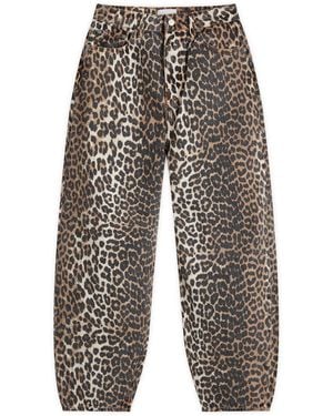 Ganni Stary Denim Jeans - Gray