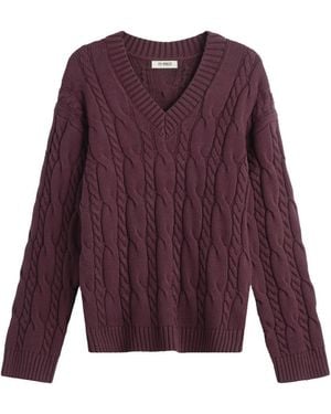 4th & Reckless Jordan Sweater - Purple