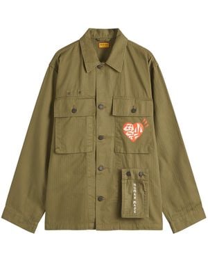 Human Made Military Over Shirt - Green
