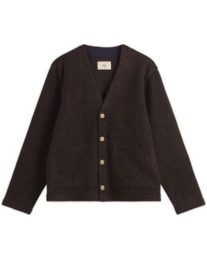 Folk Pocket Cardigan - Black