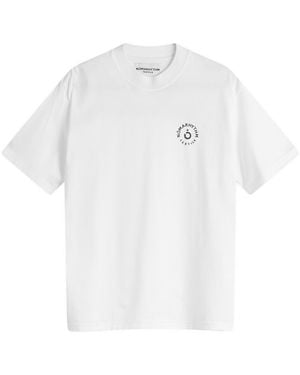 Nomarythm Textile Logo T-Shirt - White