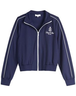 Sporty & Rich Vendome Track Jacket - Blue
