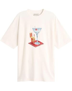 Drole de Monsieur Cocktail T-Shirt - White