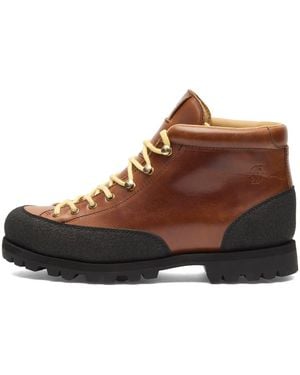 Drole de Monsieur X Paraboot Yosemite Leather Boot - Brown