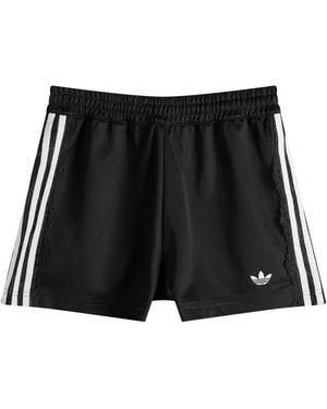 adidas Lace 3 Stripe Shorts - Black