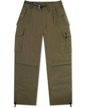 and wander Oversized Cargo Trousers - Green