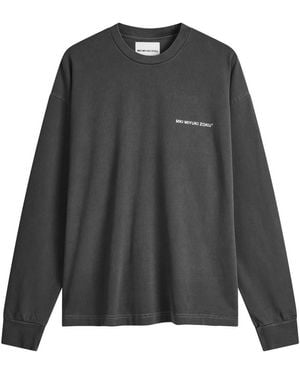 MKI Miyuki-Zoku Uniform Long Sleeve T-Shirt - Black