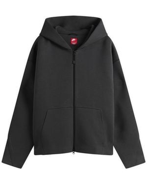 Nike Full Zip Tech Fleece Hoodie - Black
