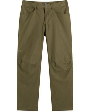 Arc'teryx Kragg Cotton Trousers - Green
