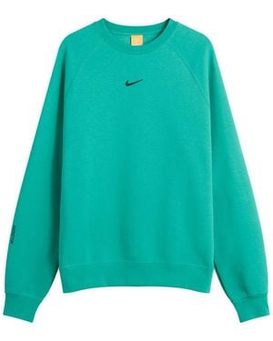 Nike X Nocta Cardinal Stock Crew Fleece Sweatshirt - Green